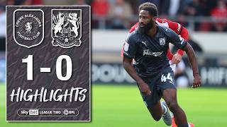 HIGHLIGHTS: Crewe Alexandra 1 Northampton Town 0