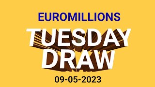 Euromillions Draw Results for Tuesday 09 May 2023 | Euromillions Draw Results