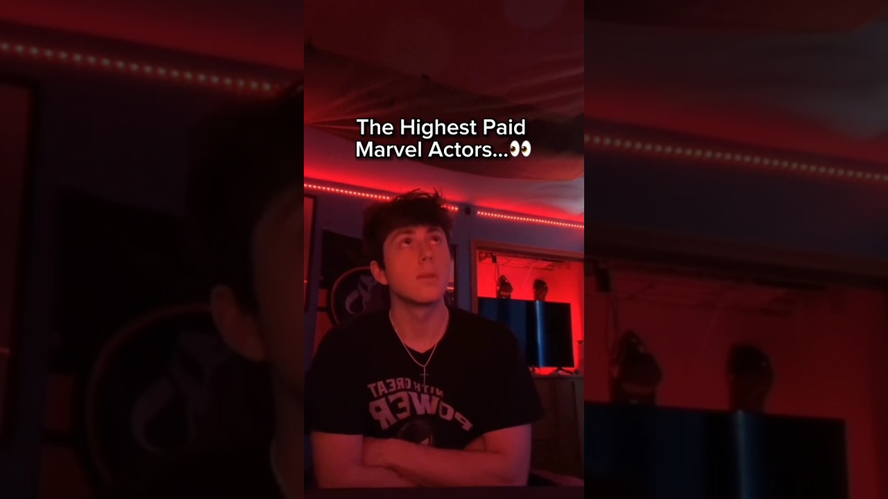 The Highest Paid Marvel Actors....👀 
