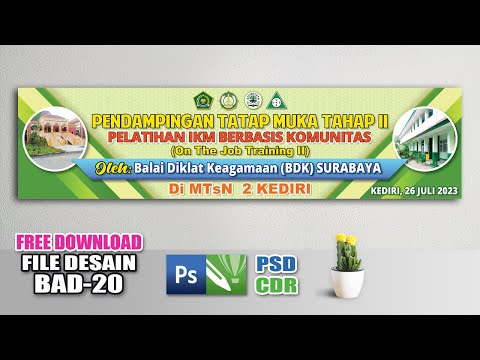 Desain Banner Pendampingan IKM Implementasi Kurikulum Merdeka Banner Workshop Kurikulum Merdeka 2023