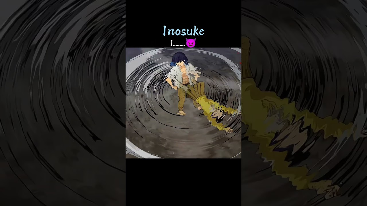 Lord Inosuke Is Built defferent🗿👻#demonslayer #tanjiro #nezuko