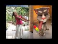 Xí Muội bắt chước mèo Tom ❤️ Muội Vlog
