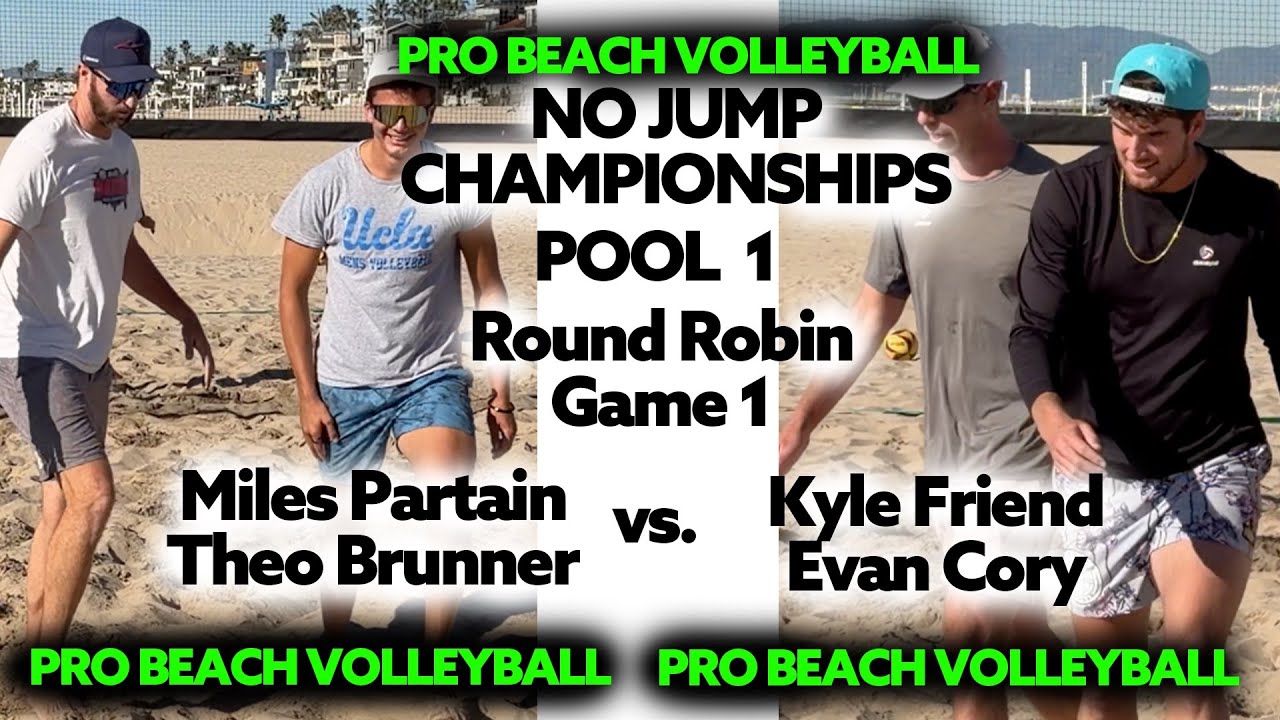 No Jump Pool 1 Game 1 Miles Partain Theo Brunner v Kyle Friend Evan Cory 
