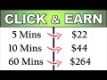 Click & Earn $22.00 Again & Again in JUST 5 Mins For FREE?!! (Make Money Online)