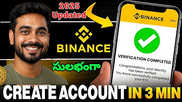 How to Create a Binance Account in Telugu | Step-by-Step Guide (2025) |  How to Do KYC | Binance App