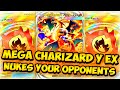 Mega Charizard Y EX is ABSOLUTELY BROKEN | Pokemon TCG Pocket