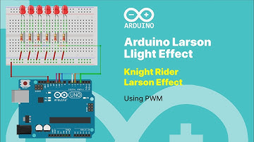 Knight Rider Larson Effect With Arduino