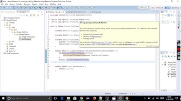 Design Patterns : Singleton Pattern - Part1