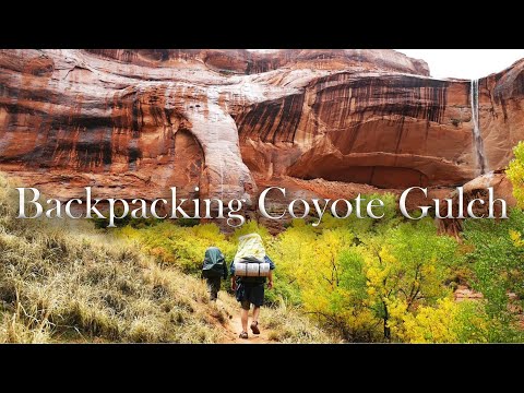 Backpacking Coyote Gulch