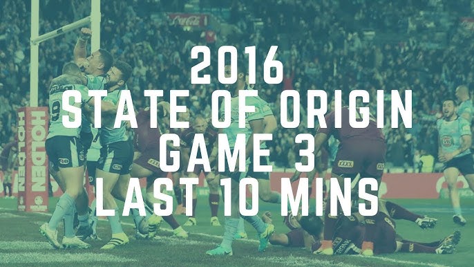 Nrl 2017 State Of Origin Game 2 Nsw Vs Qld Full Game Simulation Youtube