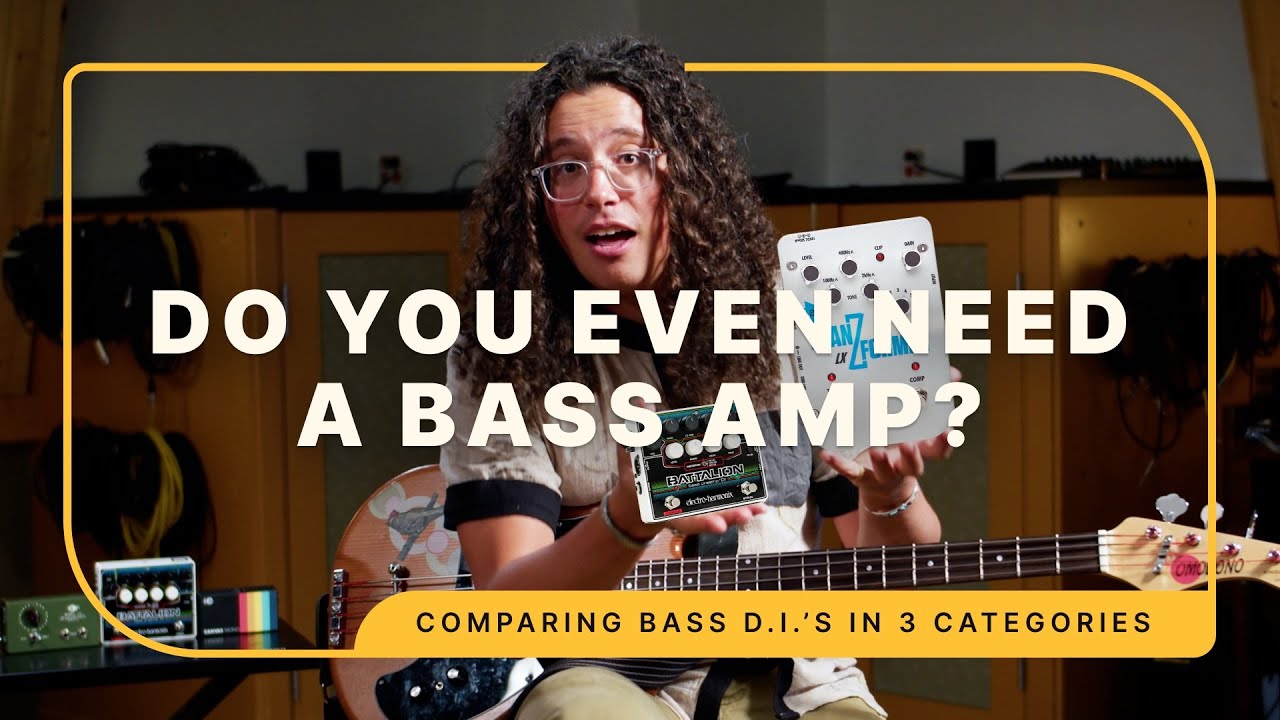 Do You Really Need a Bass Amp? Comparing Bass DI's in 3 Categories
