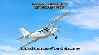 FAA TEST - PRIVATE PILOT - EN ROUTE FLIGHT Q3128, Q3117, Q3118, Q3787, Q3787-1 (5-11)