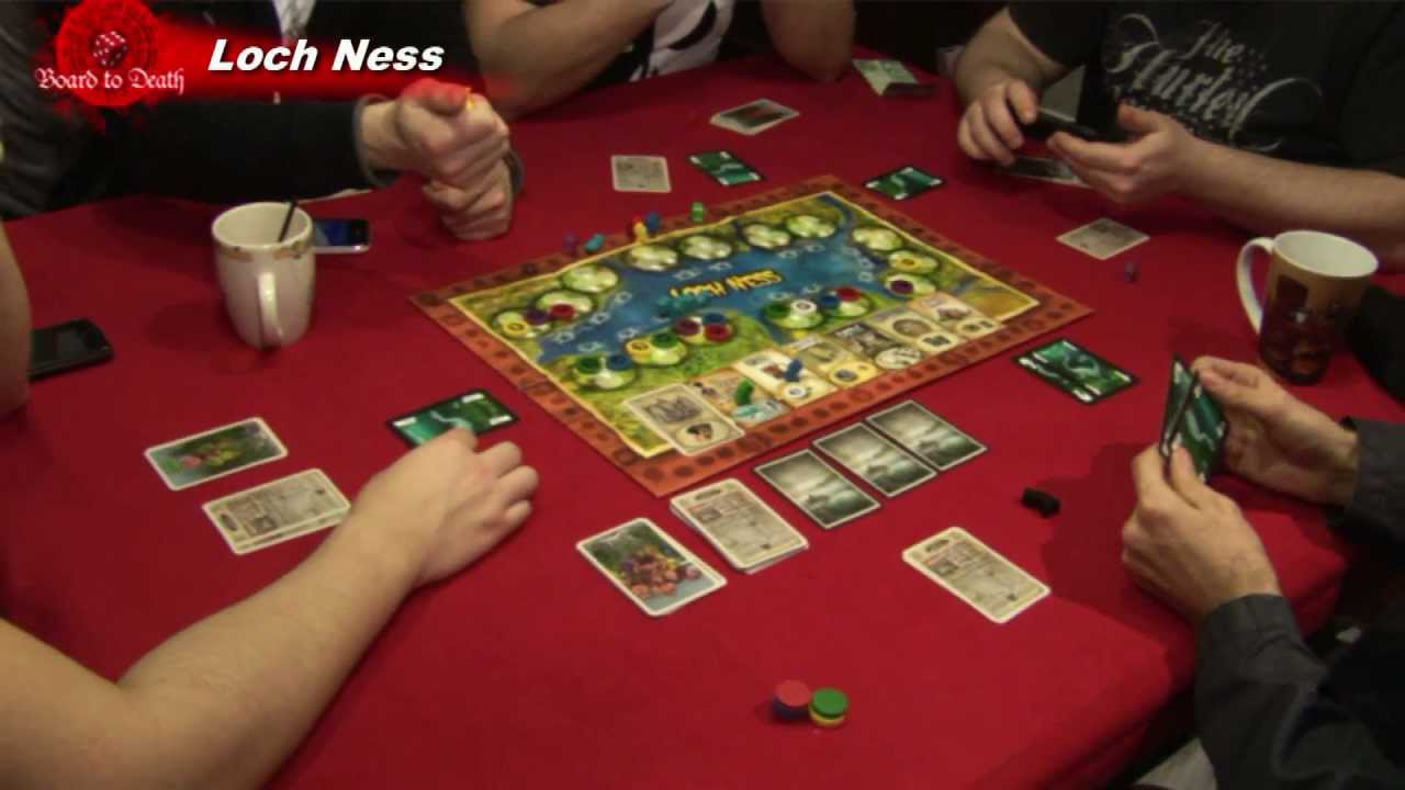 Loch Ness Board Game Video Review YouTube