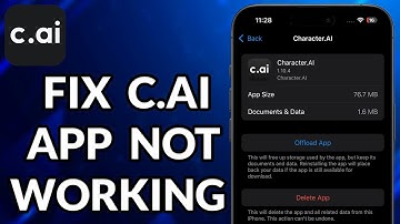 How To Fix Character AI App Not Working