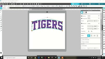 HOW TO ARCH A WORD EASILY IN SILHOUETTE STUDIO!