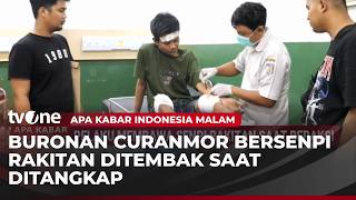 Armed Motorcycle Thief Fugitive Captured and Shot by Police | AKIM