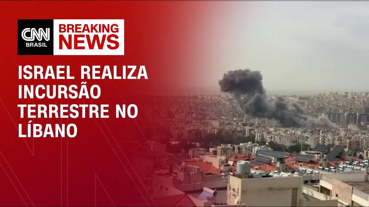 Autoridade do Líbano diz que tropas terrestres de Israel entraram no país | CNN NOVO DIA