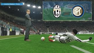 PES2016: Juventus – Inter Milan★All goals and Highlights |