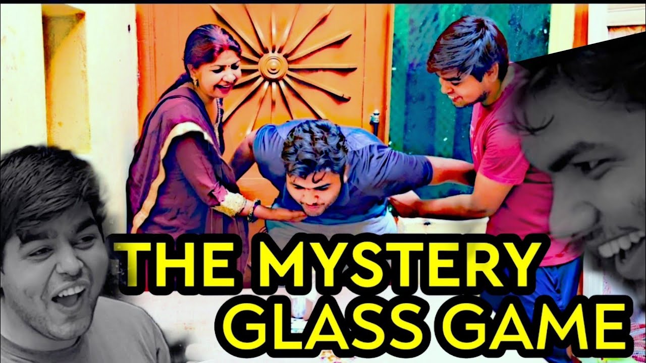 THE MYSTERY GLASS CHALLENGE 😂😂|| NEW FAMILY GAME VIDEO ❤️ | DON'T MISS THE CRAZY FUNNY END 😂😂 ||