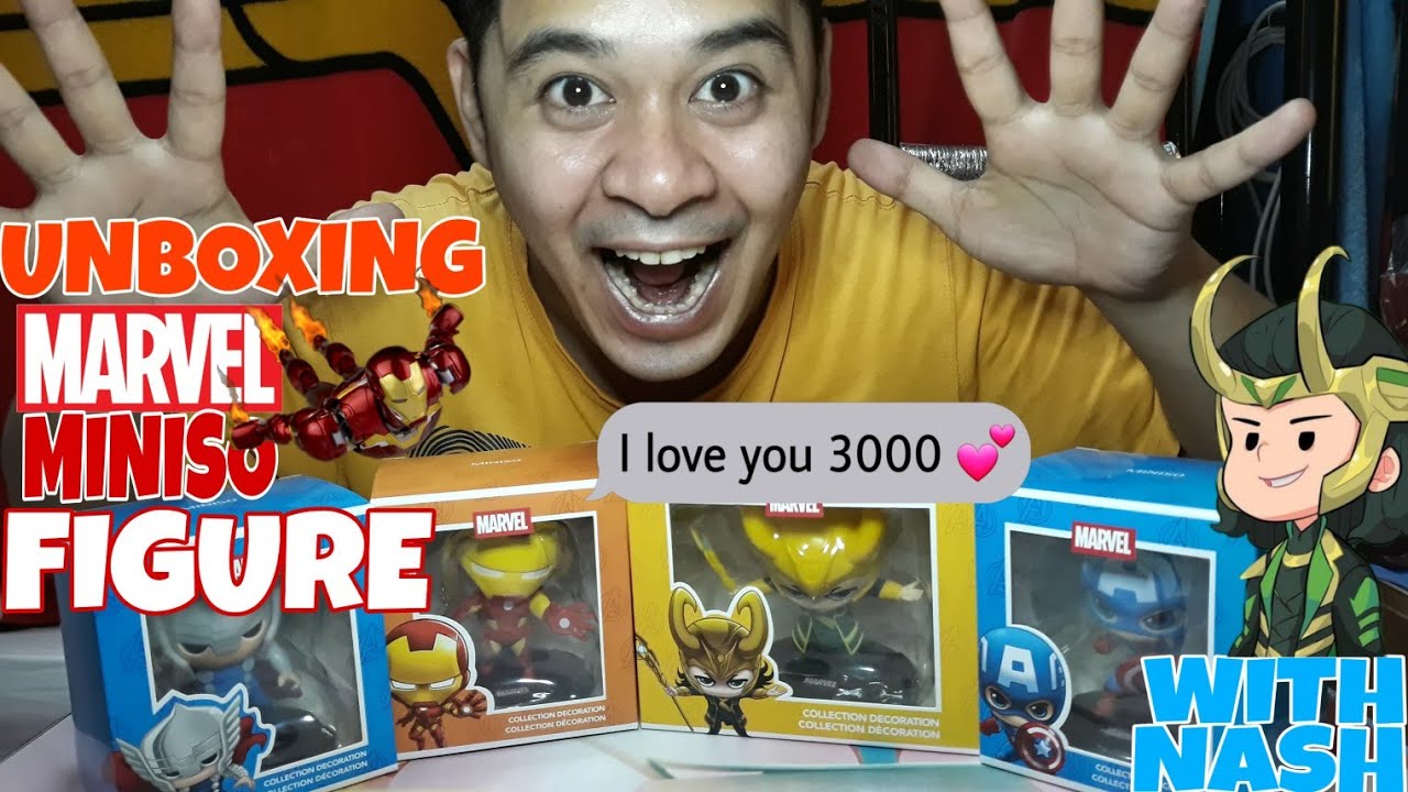  MARVEL  X  MINISO  FIGURE COLLECTION w NASH YouTube