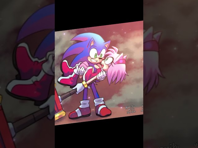 mon amour sonic x amy #shorts #sonic #amy #sonamy #edit class=