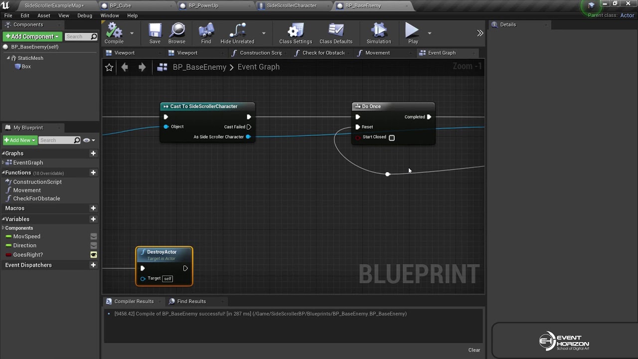 UNREAL & MAKE YOUR OWN 3D 80'S PLATFORMER PROTOTYPE GAME (Part 10 ...