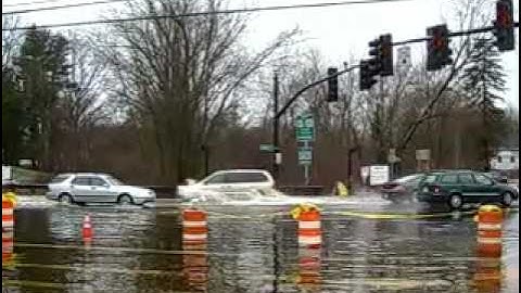 Flooding in Wayland