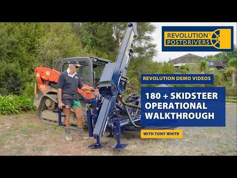 Revolution 180 in Action – Full Operational Walkthrough on a Skid Steer