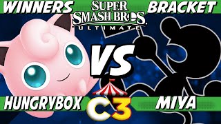 Cirque 3 - Hungrybox (Jigglypuff) vs Miya (GaW) Winners Bracket - Smash Ultimate