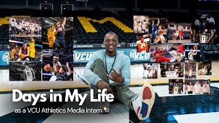📸 Days in the Life of a College Sports Media Intern | VCU Athletics Vlog