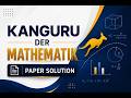 Kanguru Der Mathematik Paper Solution & Alternative Method Tricks | Smart Maths #Kanguru #Math