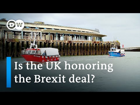France accuses UK of violating Brexit fishing deal - DW News.