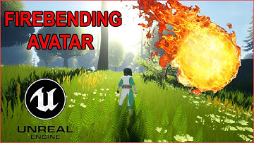 Avatar Fan Game Gameplay | Unreal Engine Indie Devlog | Fireball Effect