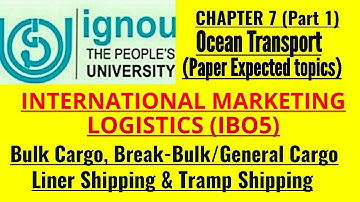 IGNOU- MISSION 70 %: M.COM IBO 5 CHAPTER 7 (PART 1) JUNE\DECEMBER TEE EXPECTED Q&A