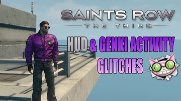 Saints Row 3 Hud and Genki Activity Glitches