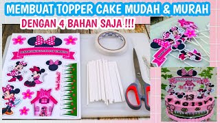 MEMBUAT TOPPER CAKE DARI MULAI MENCARI GAMBAR SAMPAI JADI | MEMBUAT TOPPER CAKE SENDIRI MUDAH&MURAH screenshot 3