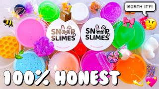 140 Snoop Slimes Famous Slime Shop Review Unboxing 100% Honest