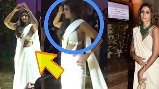 Shweta Bachchan Dance Video RARE SIGHT At Sandeep Khosla's niece Saudamini Mattu wedding goes Viral