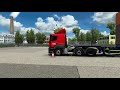 Test logistic and loading new trailer Tonar-9888 with Mercedes Axor by Nikola Trucks