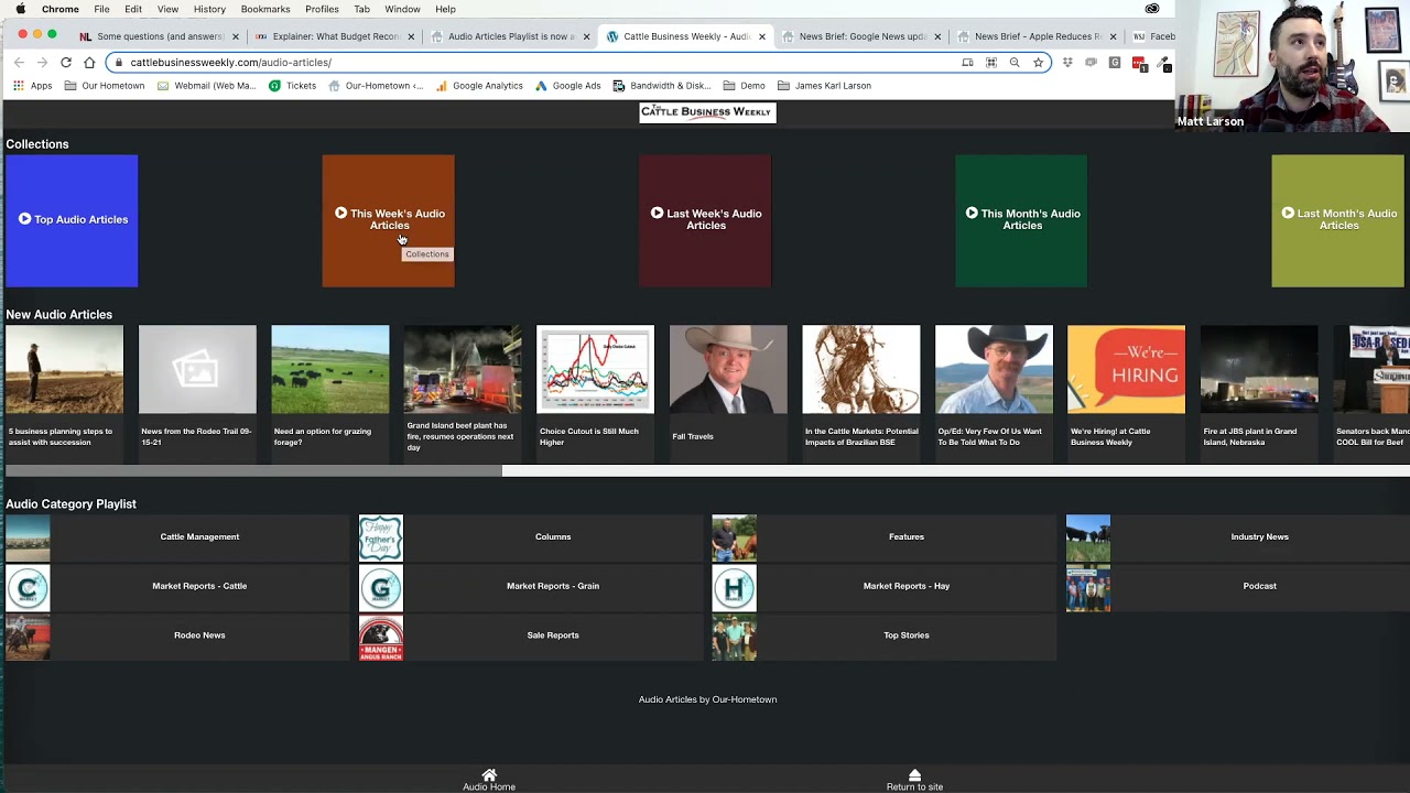 Local Journalism Sustainability Act, Audio Articles Playlists, and Apple Reduces App Revenue Share