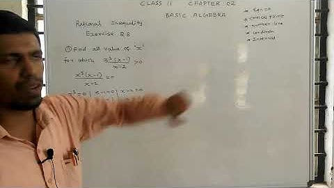 Class 11 maths | chapter :2 | Basic Algebra | Exercise :2.8 | Qn .no :01