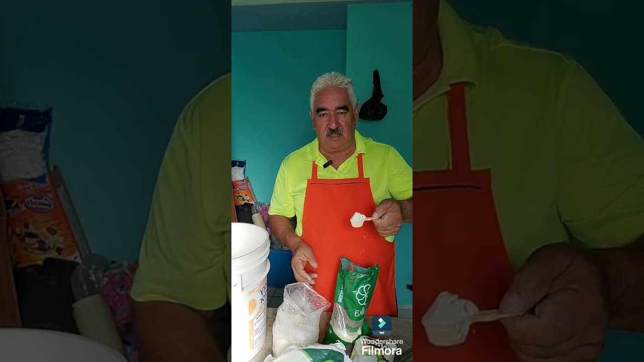 BASE PARA HELADOS CON 4 INGREDIENTES