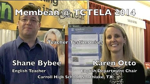 Karen Otto and Shane Bybee talk about Membean at C...