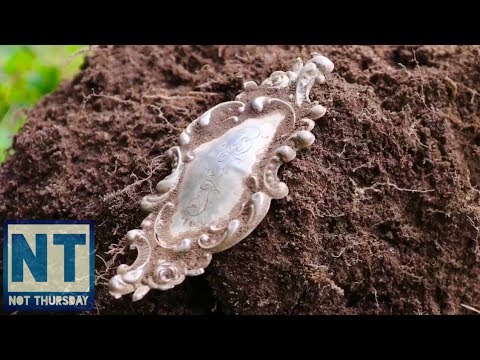 Going back to 200 year old house Metal detecting NH Finding coins ...