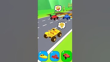 👀 Shape - Shifting & Transform The Character 🔥Level 67 #car #jcb #gameplay #helicopter #tractor