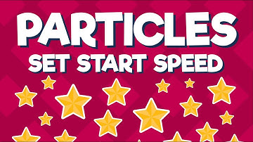 How To Set Particle System Start Speed Option In Runtime. Unity Software Particle System Tutorial