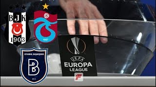 UEFA AVRUPA LİGİ  KURA ÇEKİMİ 1080P