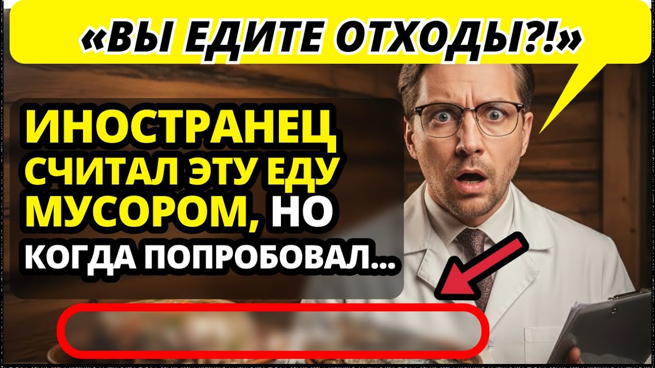 Европеец брезговал пробовать эту еду, но потом признал, что она вкуснее деликатесов.