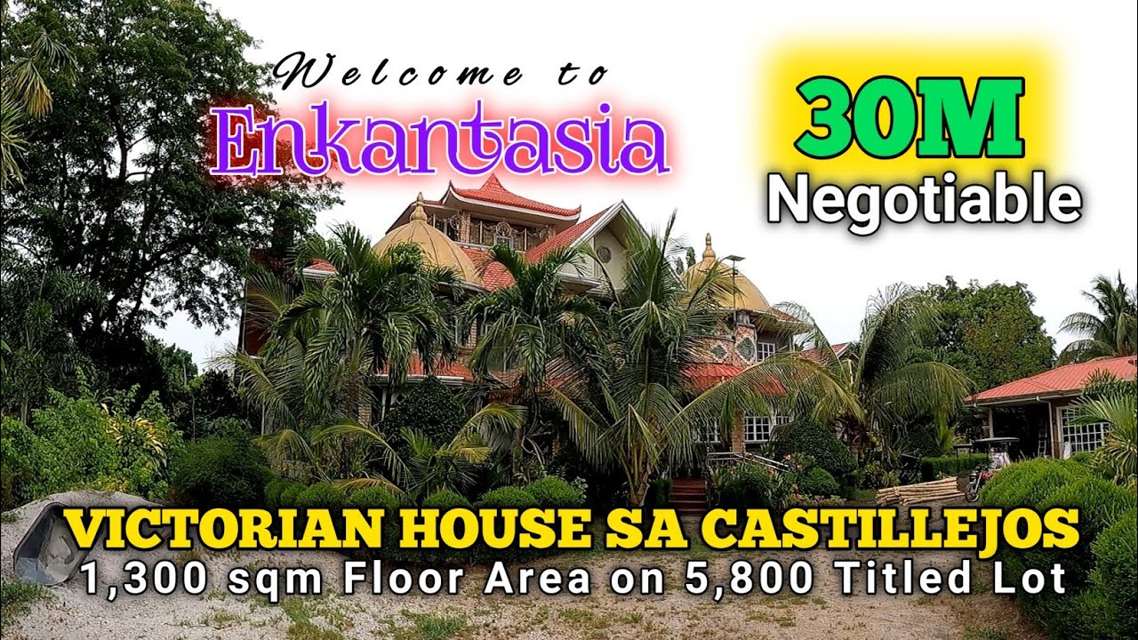 Victorian House on 5,800 sqm Lot For Sale Sa Castillejos Andaming