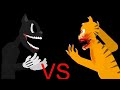 Cartoon cat vs gorefield remake